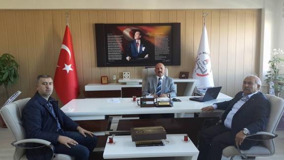 Ankara Memur Sen Başkanı Mustafa KIR ve İbrahim DEMİRKANdan ZİYARET