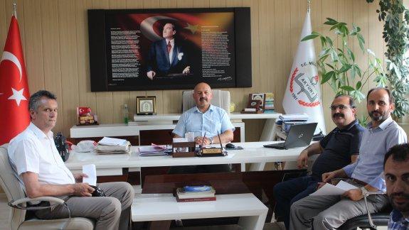 KAHRAMANKAZAN Fuat Erkmen Anadolu İmam Hatip Lisesi Müdürü ve Ekibinden İlçemize Ziyaret