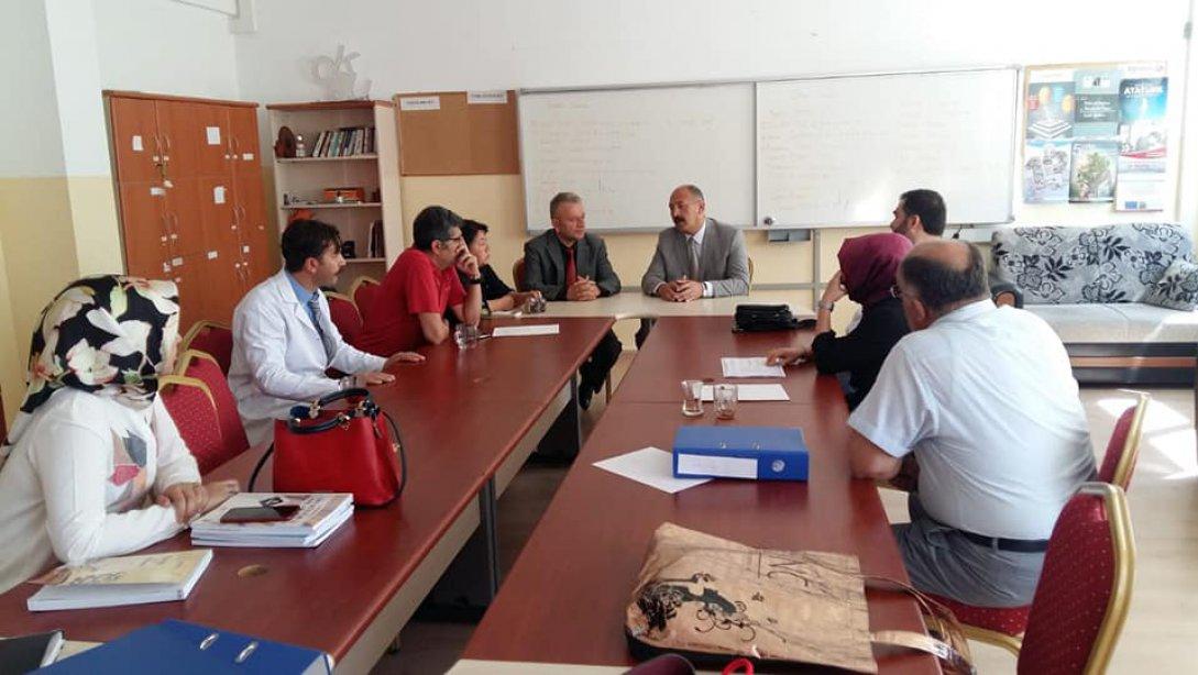 Nevzat Huseyin Tiryaki Mesleki ve Teknik Anadolu Lisesini ziyaret ettik.
