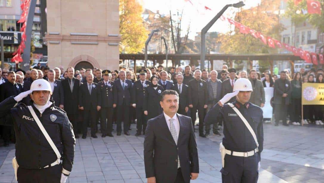 10 KASIM MUSTAFA KEMAL ATATÜRK'Ü ANMA PROGRAMI.